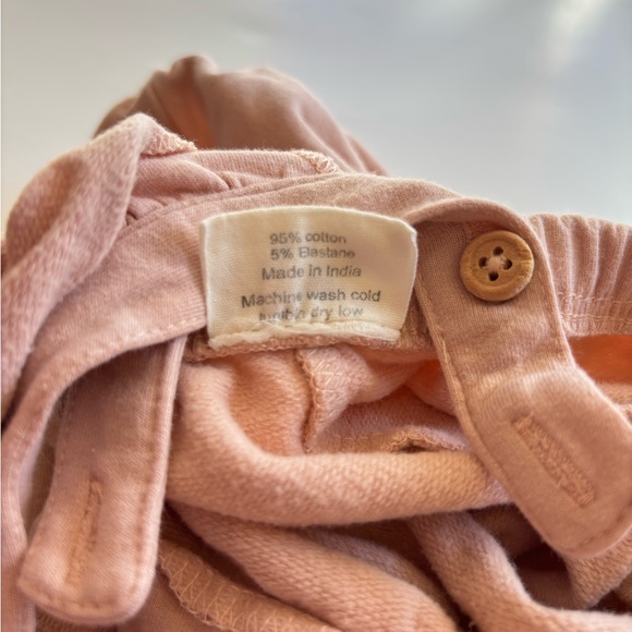 City Mouse Flutter Sleeve Overalls Size 0-3 Months - Picture 5 of 5